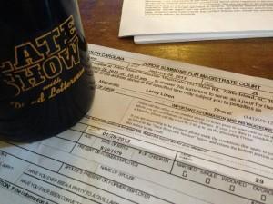 Letterman or Jury Duty?