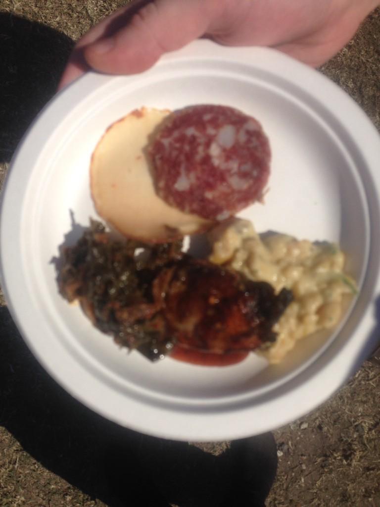 Quail, Hominy, Charcuterie